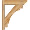 Ekena Millwork Merced Slat Rough Sawn Outlooker, Western Red Cedar, 6"W x 22"D x 26"H OUT06X22X26MRC06RWR - alternate 4